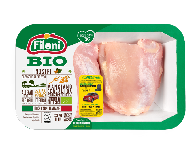 Organic chicken outer thigh