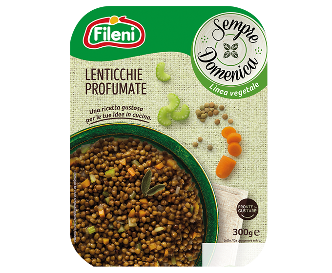 Aromatic lentils