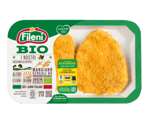 Organic chicken breast cutlet with spinach